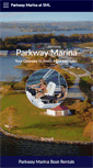 Mobile Screenshot of parkwaymarina.com